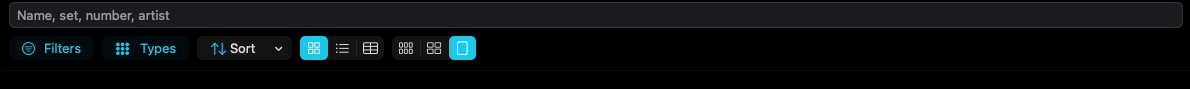 Search and filters stay available above the collection results.
